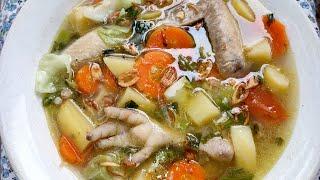 cara membuat sup ayam yang enak dan simple