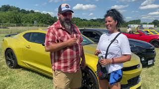 Nitro Yellow 1 of 21 2024 Chevrolet Camaro 1SS Coupes Produced | Cave Interview at Camaro Nationals!