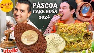 PROVAMOS OVO DE PÁSCOA 2024 DO CAKE BOSS - Vale a pena?