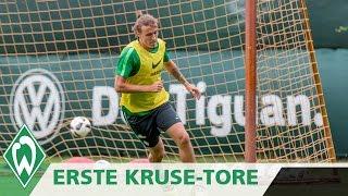 Max Kruse 1. Werder-Training + Tore | SV Werder Bremen