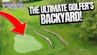 The Ultimate Golfer's Backyard....DIY Putting Green Installation!