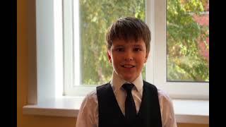 "Учитель первый", Читает: Семичастнов Александр, 11 лет