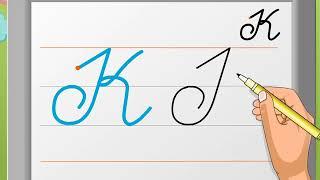 Cursive Writing | Capital Letter ‘K’ | Macmillan Education India