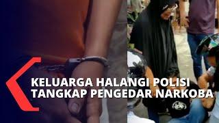 Melawan dan Berteriak, Tersangka Pengedar Narkoba di Pekanbaru Buat Kegaduhan Saat akan Ditangkap!