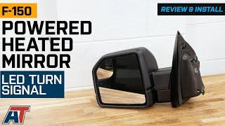 2015-2018 F-150 Powered Heated Mirror with LED Turn Signal Review & Install