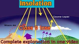 insolation geography class 9 icse ll insolation ll insolation and heat budget ll insolation icse 9