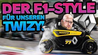 Sportliche OPTIK = sportliche LEISTUNG!? - Renault Twizy - UMBAU zum F1-Concept?