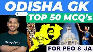 PEO Exam 2023 | Odisha GK for PEO | Bibhuti Bhusan Swain | Unacademy Live - OPSC