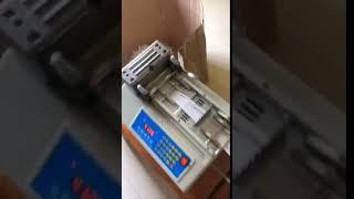 Popular Earloop for #mask automatic cutting machine,whatsapp:008613686055700