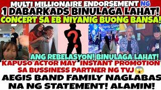 NIYANIG BUONG BANSA1 BILYONARYONG  BRAND NG EB HOST GINULAT LAHAT DITO AEGIS NAGLABS NG STATEMENT