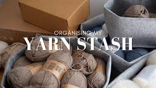 Organising my Yarn Stash