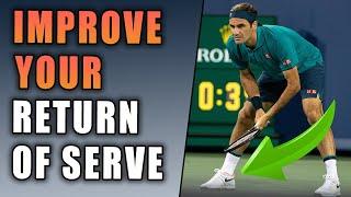 Return of Serve Strategy + Examples | Tennis Lesson