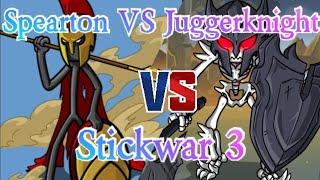 Spearton VS Juggerknight - who will win ? - Stick War 3 | GamerZone