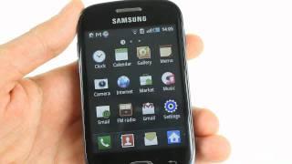 Samsung Galaxy Fit S5670 UI demo