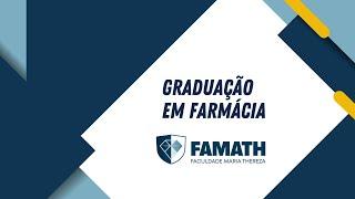 Conheça o curso de Farmácia da FAMATH