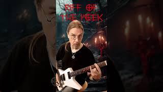 Riff of the week: Enter Sandman by Metallica. #shorts performed by #joergausingolstadt #entersandman