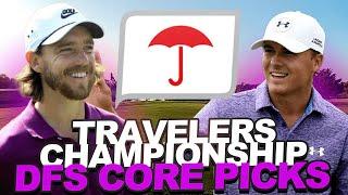 DFS Core Picks - 2022 Travelers Championship Draftkings Golf Preview