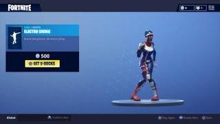 New "Electro Swing" Emote In Fortnite!