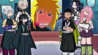 Hashiras react to giyuu as Minato | naruto | Demon Slayer | Gacha life 2 | Sasuke uchiha | Tiktoks