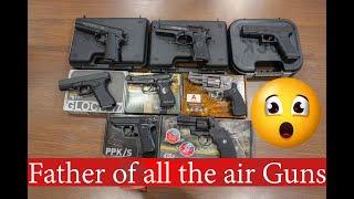 Father of all the air guns | Imported co2 pistol and revolver collection 2023