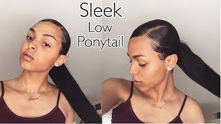 SLEEK PONYTAIL TUTORIAL