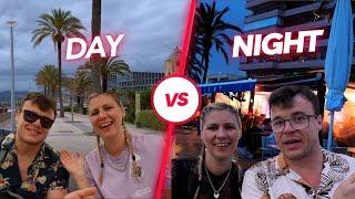 Mallorca DAY VS NIGHT EPIC WALK IN HUGE LIGHTNING STORM