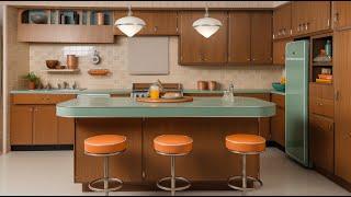 225 Mid Century modern kitchen interior design ideas