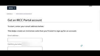 How To Create IRCC Portal Secure Account Step By Step Full Information