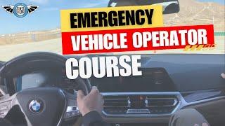 Emergency Vehicle Operator Course - Executive Protection - Pacific West Academy