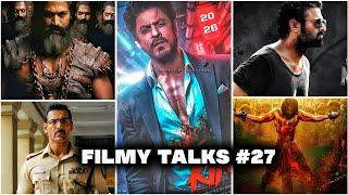 Filmy Talks #27 -  Pathaan 2 & King Locked , Sikandar story , Yash Ramayana 🫣, Salaar 2 , Chhaava