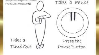 Empowering Moments - 2 Pause Button by Hazel Butterworth