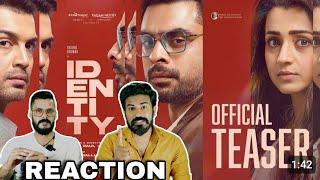 IDENTITY Teaser Reaction | Tovino Thomas  Trisha Vinay Rai Akhi Paul Anas Khan | Entertainment Kizhi