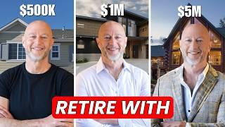 How’s Life Different (better?). Retiring With $500k, $1M or $5M