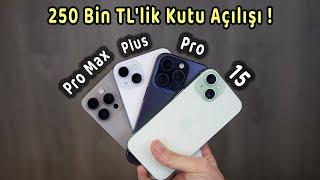 En Pahalı iPhone Modelleri | iPhone 15 Pro Max | 15 Pro | 15 Plus | 15 | Kutu Açılışı !