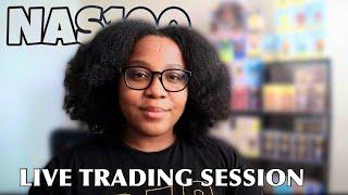 live trading ft. NAS100 | forex analysis