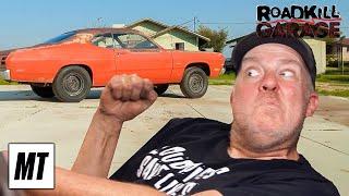 Installing a V8 Engine into 1971 Plymouth Duster! | Roadkill Garage