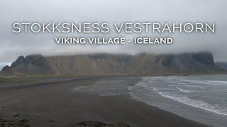 Stokksnes Vestrahorn - Abandoned  Viking Village Iceland - Road Trip #hiking #iceland