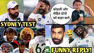 WILL ROHIT SHARMA PLAY HIS LAST TEST AT SYDNEY SCG ? SUNIL GAVASKAR ANGRY ON VIRAT KOHLI & ROHIT 