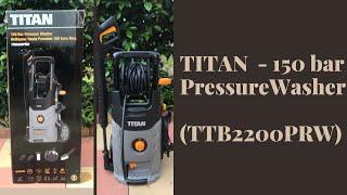 TITAN Pressure Washer 150 bar 2021