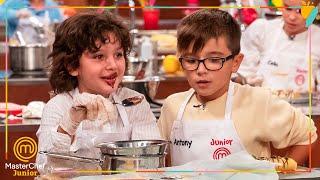 Antony y Javier ¡¡NO PARAN DE GRITAR!! | MasterChef Junior 8