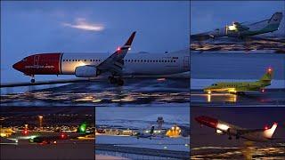 Evening Winter Spotting at Tromsø Airport - Ambient Atmosphere