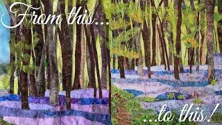 Textile Landscape | Creating Depth and Details with Different Threads and Techniques