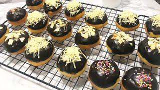 RESEP DONAT MINI TANPA MIKSER TANPA ULEN ANTI GAGAL II DONATNYA GEMOY EMPUK BANGET