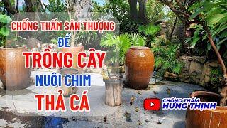 Chống thấm để trồng cây trên sân thượng, trồng rau trên sân thượng | Vườn trên mái