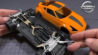 Building The Tamiya NISSAN 370 Z | HERITAGE EDITION Model Scale Kit