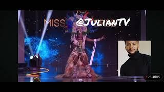 Miss universe Nigeria Chidinma dazzle in national costume at Miss Univere @MissUniverseNigeria