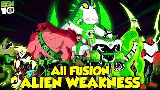 Explain All Fusion Aliens Weakness | Ben 10 | hindi | UB Crash