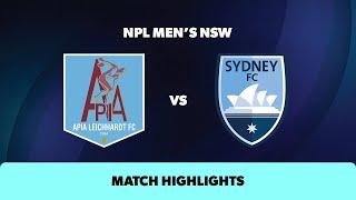 NPL Men's NSW Round 28 Highlights – APIA Leichhardt FC v Sydney FC