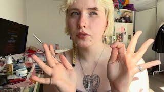 lofi asmr! [subtitled] tattoo roleplay!