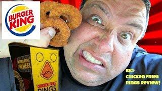 BURGER KING® Chicken Fries Rings REVIEW!